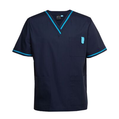JB's  CONTRAST UNISEX SCRUBS TOP Thumbnail