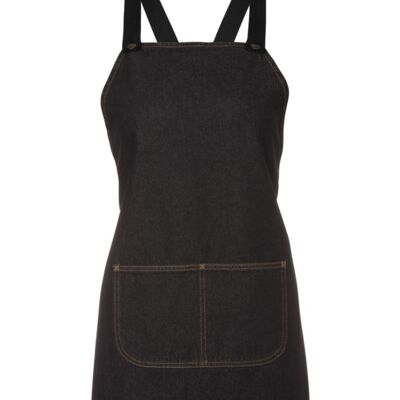 JB's CROSS BACK 65x71 BIB DENIM APRON (WITHOUT STRAP) Thumbnail